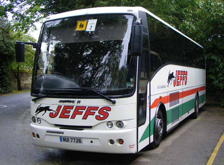 Jeffs Volvo B10M Jonckheere Mistral NUI7726